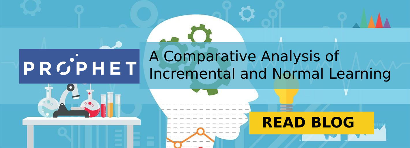 fbProphet - Comparatve Analysis of Incremental and Normal Learning