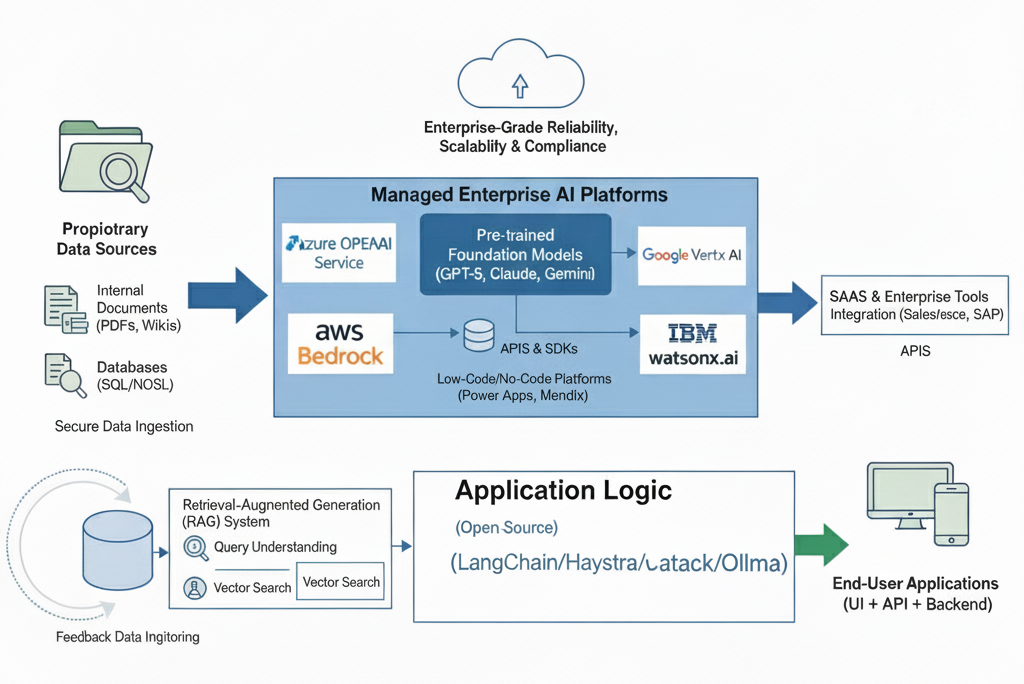 Generative AI Development Using Commercial Tools & Platforms