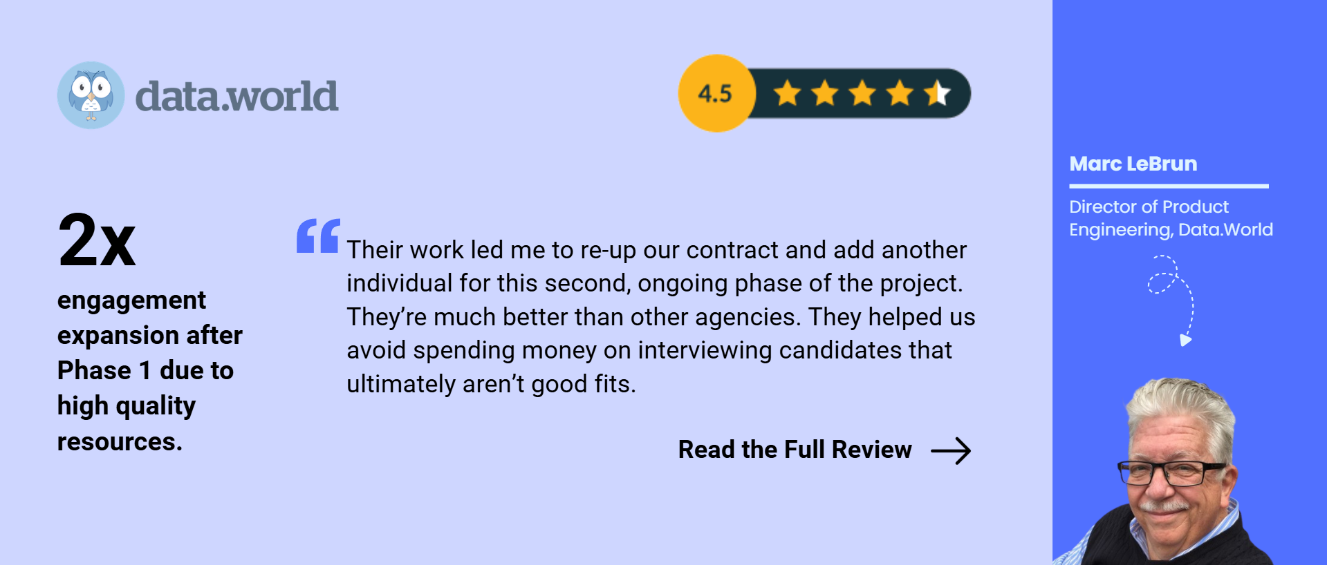 Feedback From Data World