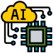 AI Engineering Icon for Enterprise AI Development