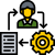 Icon-66. Data Transformation. 300x300